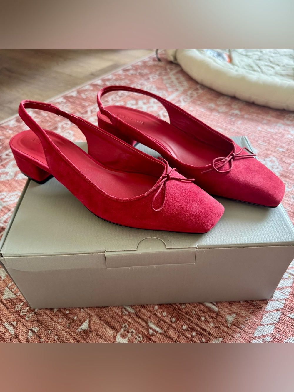 Everlane ballet slingback heel